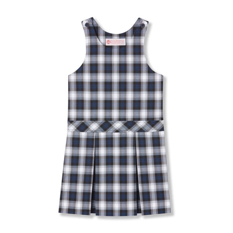 Shoulder Button Jumper|150 – AA Plaid|Toddler – Y2XS Toddler 3-4 – Youth 2XS|Youth – YXS Youth Size 5-6|Youth – YS Youth Size 7-8|Youth – YM Youth Size 10|Youth – YL Youth Size 12|Youth – Y2XL Youth|Youth – YXL Youth Size 14-16