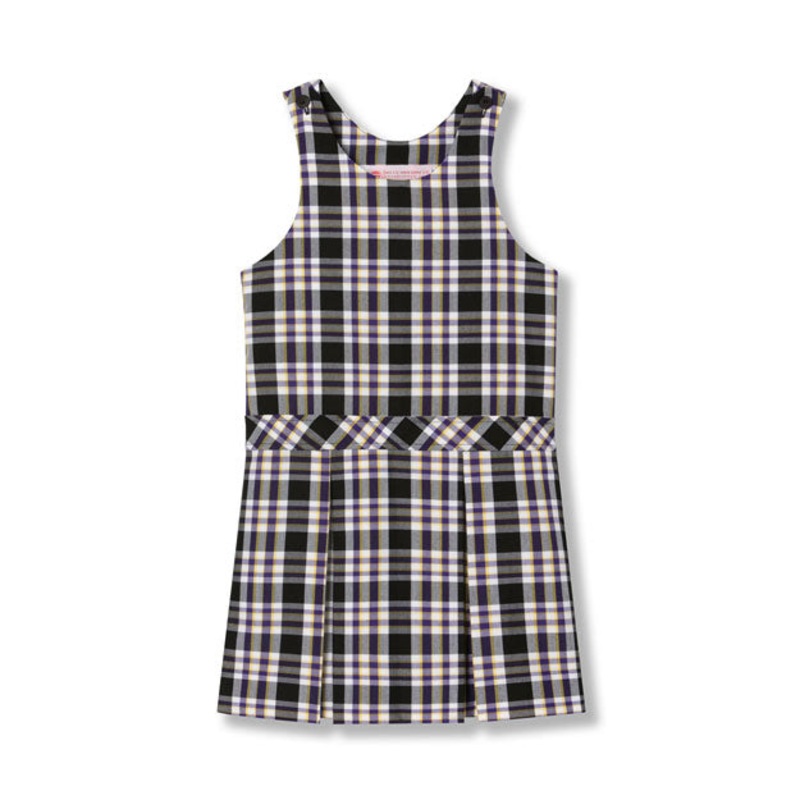 Shoulder Button Jumper|163 – Arlington Plaid|Toddler – Y2XS Toddler 3-4 – Youth 2XS|Youth – YXS Youth Size 5-6|Youth – YS Youth Size 7-8|Youth – YM Youth Size 10|Youth – YL Youth Size 12|Youth – YXL Youth Size 14-16