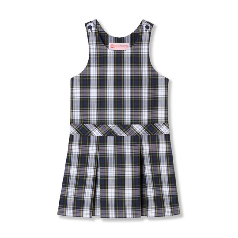 Shoulder Button Jumper|182 – Belmont Plaid|Toddler – Y2XS Toddler 3-4 – Youth 2XS|Youth – YXS Youth Size 5-6|Youth – YS Youth Size 7-8|Youth – YM Youth Size 10|Youth – YL Youth Size 12|Youth – Y2XL Youth|Youth – YXL Youth Size 14-16