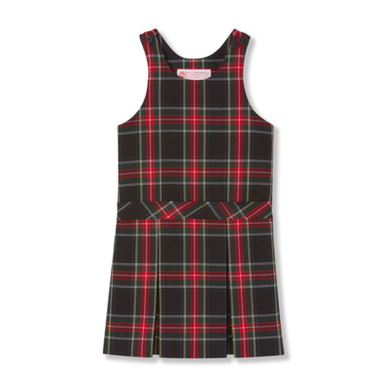 Shoulder Button Jumper|575 – D Arcy Plaid|Toddler – Y2XS Toddler 3-4 – Youth 2XS|Youth – YXS Youth Size 5-6|Youth – YS Youth Size 7-8|Youth – YM Youth Size 10|Youth – YL Youth Size 12|Youth – Y2XL Youth|Youth – YXL Youth Size 14-16