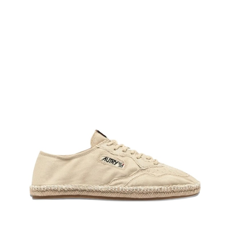 Autry Beige Low Top Sneakers|37|38