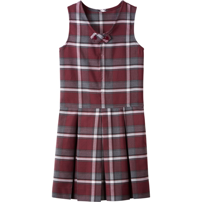 Box Pleat Jumper|092 – 91 Plaid|Youth – G3 Girls  Size 3|Youth – G4 Girls  Size 4|Youth – G5 Girls  Size 5|Youth – G6 Girls  Size 6|Youth – G6X Girls  Size 6X|Youth – G7 Girls  Size 7|Youth – G8 Girls  Size 8|Youth – G10 Girls  Size 10|Youth – G12 Girls