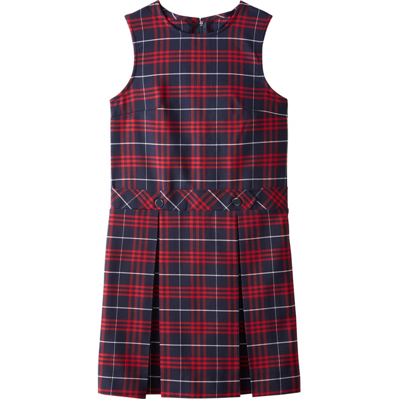 Drop Waist Jumper|310 – Hamilton Plaid|Youth – G3 Girls  Size 3|Youth – G4 Girls  Size 4|Youth – G5 Girls  Size 5|Youth – G6 Girls  Size 6|Youth – G6X Girls  Size 6X|Youth – G7 Girls  Size 7|Youth – G8 Girls  Size 8|Youth – G10 Girls  Size 10|Youth – G12
