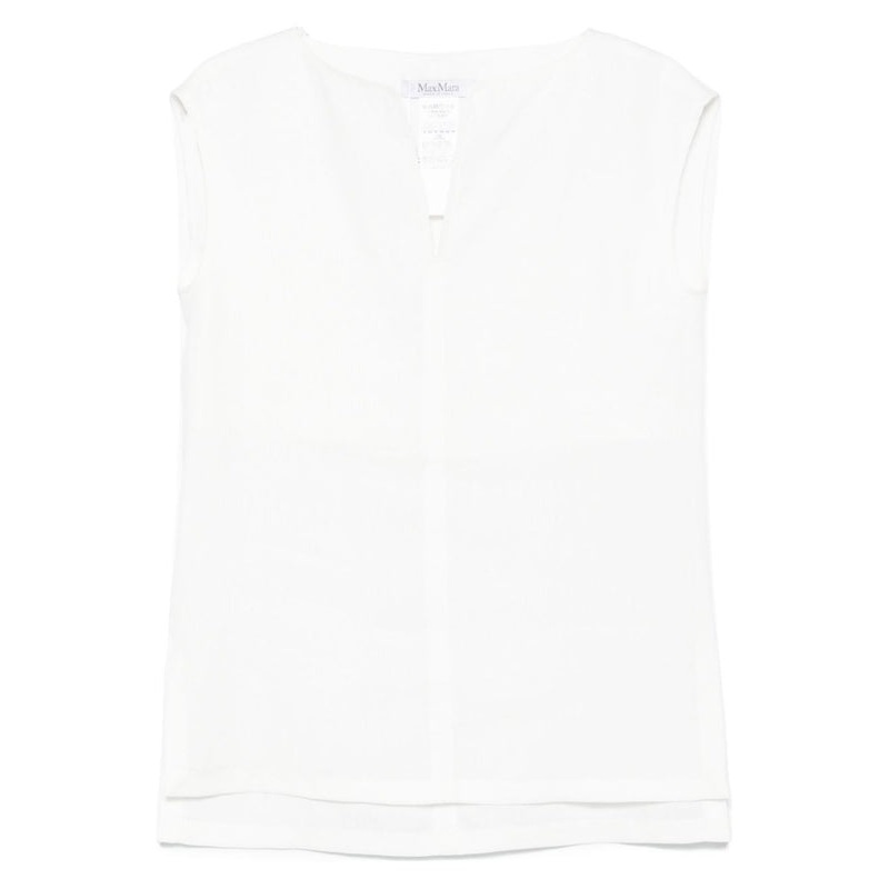 Max Mara White Sleeveless|38|40