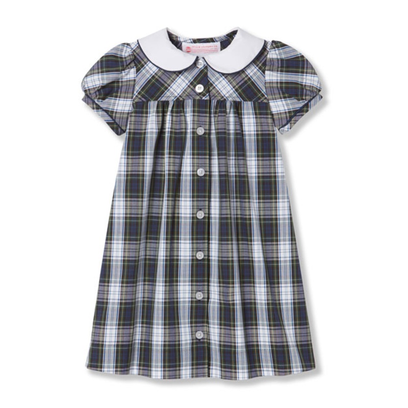 Peter Pan Smock Dress|182 – Belmont Plaid|Toddler – TD2 Toddler 2 – Youth 3XS|Toddler – TD3 Toddler 3 Youth 2XS|Toddler – TD4 Toddler 4|Youth – G5 Girls  Size 5|Youth – G6 Girls  Size 6|Youth – G7 Girls  Size 7|Youth – G8 Girls  Size 8|Youth – G10 Girls