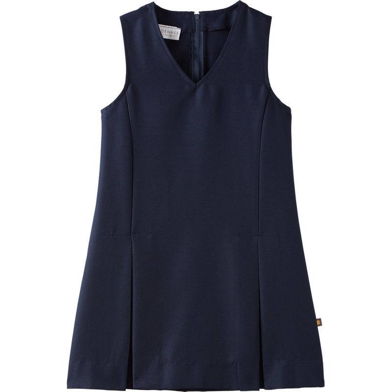 V-Neck Box Pleat Jumper|057 – Navy|Youth – G3 Girls  Size 3|Youth – G4 Girls  Size 4|Youth – G5 Girls  Size 5|Youth – G6 Girls  Size 6|Youth – G7 Girls  Size 7|Youth – G8 Girls  Size 8|Youth – G10 Girls  Size 10|Youth – G12 Girls  Size 12|Youth – G14 Girl