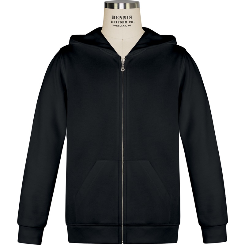 Full Zip Hooded Sweatshirt|007 – Black|Toddler – Y2XS Toddler 3-4 – Youth 2XS|Youth – YXS Youth Size 5-6|Youth – YS Youth Size 7-8|Youth – YM Youth Size 10|Youth – YL Youth Size 12|Youth – YXL Youth Size 14-16|V1H