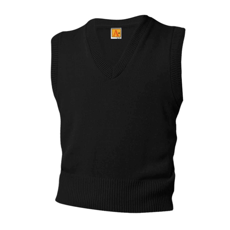 Jersey V-Neck Pullover Vest|007 – Black|Toddler – Y2XS Toddler 3-4 – Youth 2XS|Youth – YXS Youth Size 5-6|Youth – YS Youth Size 7-8|Youth – YM Youth Size 10|Youth – YL Youth Size 12|Youth – YXL Youth Size 14-16|Adult Unisex – AS Adult|Adult Unisex – AM Ad