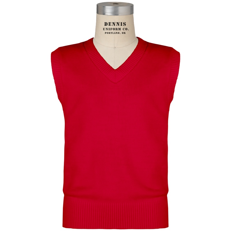 Jersey V-Neck Pullover Vest|095 – Red|Toddler – Y2XS Toddler 3-4 – Youth 2XS|Youth – YXS Youth Size 5-6|Youth – YS Youth Size 7-8|Youth – YM Youth Size 10|Youth – YL Youth Size 12|Youth – YXL Youth Size 14-16|Adult Unisex – AS Adult|Adult Unisex – AM Adul