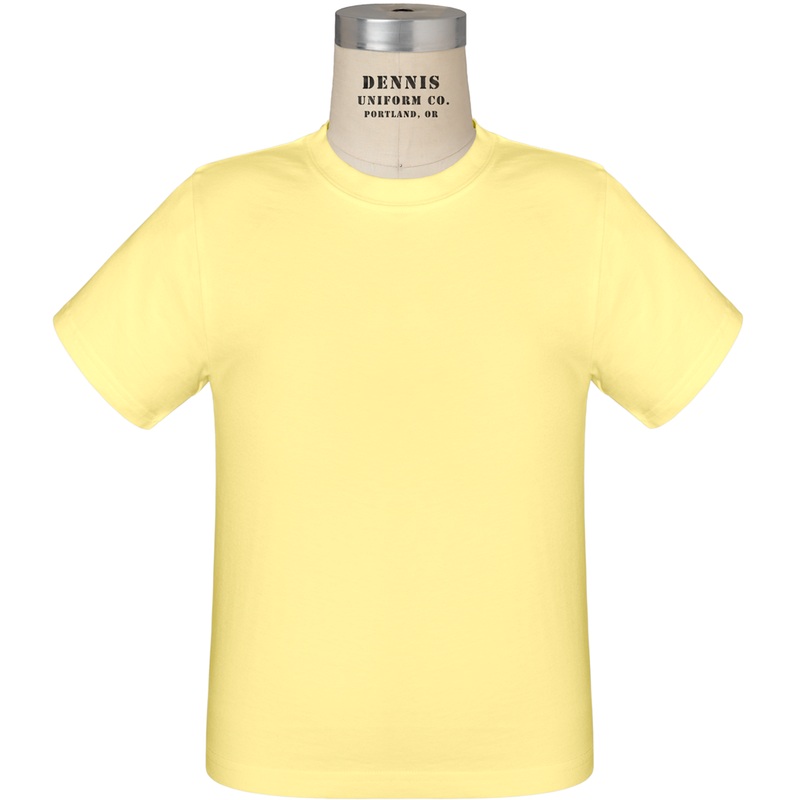 Crew Neck T-Shirt|121 – Yellow|Youth – YXS Youth Size 5-6|Youth – YS Youth Size 7-8|Youth – YM Youth Size 10|Youth – YL Youth Size 12|Youth – YXL Youth Size 14-16|S6L