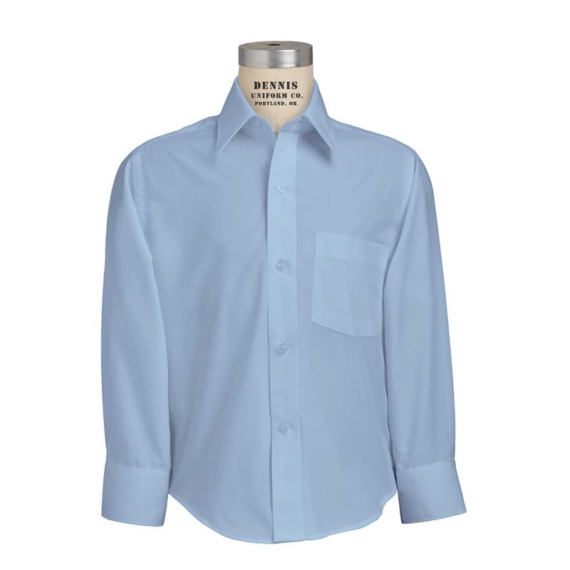 Long Sleeve Broadcloth Shirt|009 – Blue|Size Range – 4|Size Range – 6|Size Range – 8|Size Range – 10|Size Range – 12|Size Range – 14|Size Range – 16|Size Range – 18|Size Range – 20|Adult Unisex – AS Adult|Adult Unisex – AM Adult|Adult Unisex – AL Adult|Ad