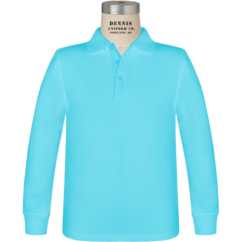 Long Sleeve Jersey Polo|970 – Lagoon|Toddler – TD2 Toddler 2 – Youth 3XS|Toddler – TD3 Toddler 3 Youth 2XS|Toddler – TD4 Toddler 4|Youth – YXS Youth Size 5-6|Youth – YS Youth Size 7-8|Youth – YM Youth Size 10|Youth – YL Youth Size 12|Youth – YXL Youth Siz