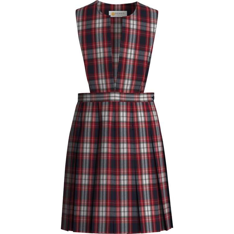 Scoop Neck Split Front Jumper|405 – Liberty Plaid|Toddler – G2 Girls  Size 2|Youth – G3 Girls  Size 3|Youth – G4 Girls  Size 4|Youth – G5 Girls  Size 5|Youth – G6 Girls  Size 6|Youth – G7 Girls  Size 7|Youth – G8 Girls  Size 8|Youth – G10 Girls  Size 10|Y