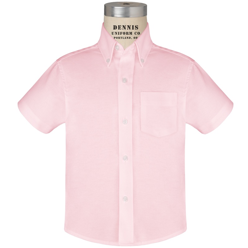 Short Sleeve Oxford Shirt|085 – Pink|Size Range – 4|Size Range – 6|Size Range – 8|Size Range – 10|Size Range – 12|Size Range – 14|Size Range – 16|Size Range – 18|Size Range – 20|Youth – H8|Youth – H10|Youth – H12|Youth – H14|Youth – H16|Youth – H18|Youth