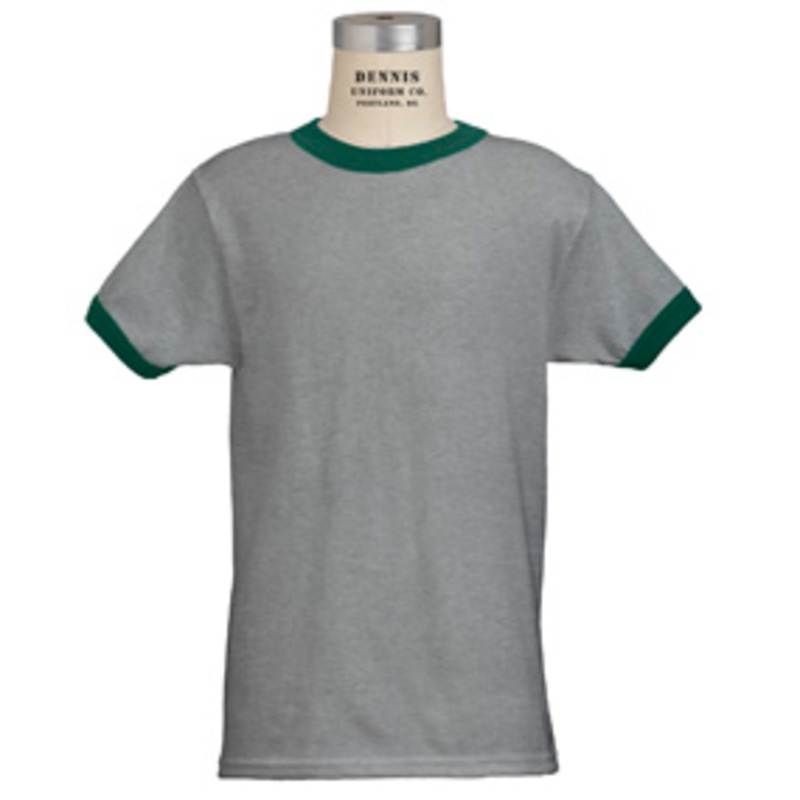 Short Sleeve Ringer T-Shirt|136 – Green|Youth – YS Youth Size 7-8|Youth – YM Youth Size 10|Youth – YL Youth Size 12|Adult Unisex – AS Adult|Adult Unisex – AM Adult|Adult Unisex – AL Adult|Adult Unisex – AXL Adult|Adult Unisex – A2XL Adult|Adult Unisex – A