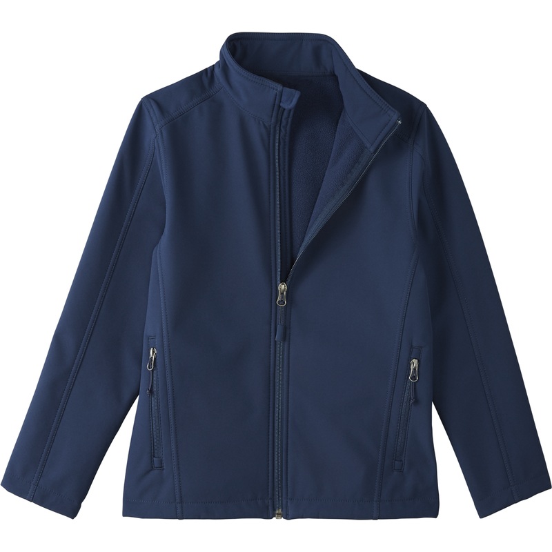 Soft Shell Jacket|067 – Navy|Youth – YXS Youth Size 5-6|Youth – YS Youth Size 7-8|Youth – YM Youth Size 10|Youth – YL Youth Size 12|Youth – YXL Youth Size 14-16|Adult Unisex – AXS Adult|Adult Unisex – AS Adult|Adult Unisex – AM Adult|Adult Unisex – AL Adu