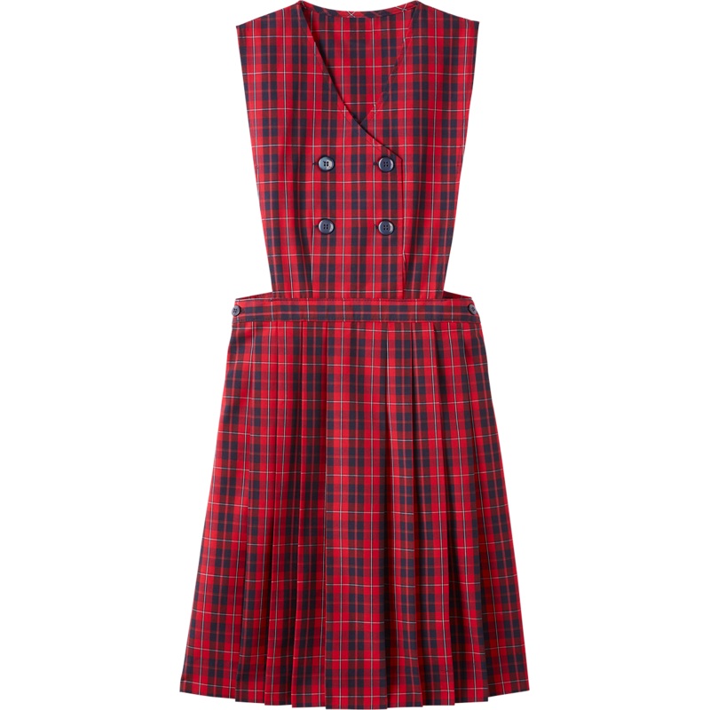 V-Neck Knife Pleat Jumper|226 – Chelsea Plaid|Youth – G3 Girls  Size 3|Youth – G4 Girls  Size 4|Youth – G5 Girls  Size 5|Youth – G6 Girls  Size 6|Youth – G6X Girls  Size 6X|Youth – G7 Girls  Size 7|Youth – G8 Girls  Size 8|Youth – G10 Girls  Size 10|Youth