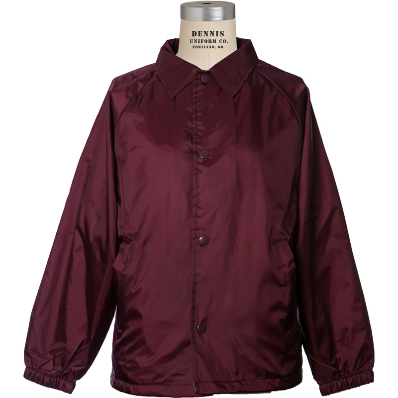 Zip-Front Athletic Jacket|059 – Maroon|Youth – YXS Youth Size 5-6|Youth – YS Youth Size 7-8|Youth – YM Youth Size 10|Youth – YL Youth Size 12|Adult Unisex – AS Adult|Adult Unisex – AM Adult|Adult Unisex – AL Adult|Adult Unisex – AXL Adult|Adult Unisex – A