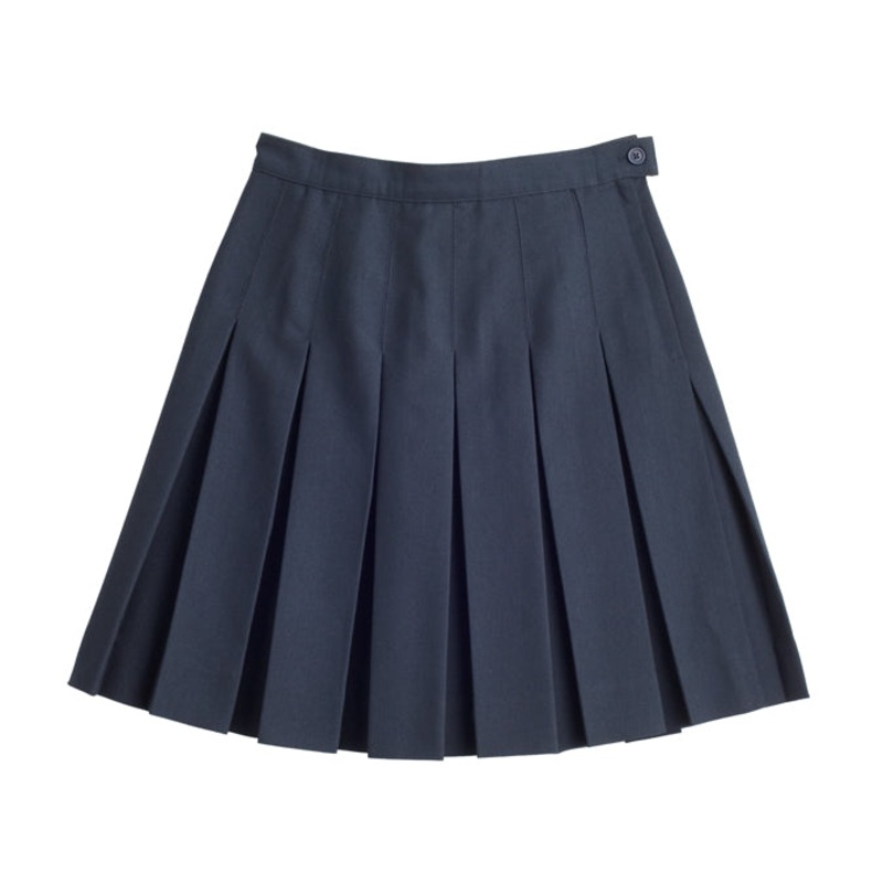 Box Pleat Skirt|067 – Navy|Little Kids – G4 Girls  Size 4|Little Kids – G5 Girls  Size 5|Little Kids – G6 Girls  Size 6|Little Kids – G7 Girls  Size 7|Big Kids – G8 Girls  Size 8|Big Kids – G10 Girls  Size 10|Big Kids – G12 Girls  Size 12|Big Kids – G14 G