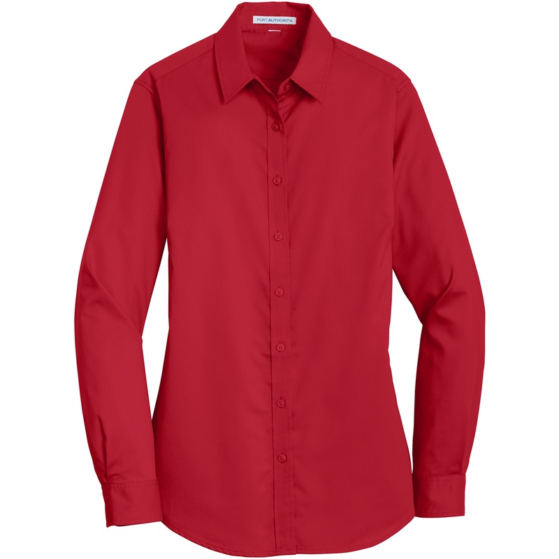 Long Sleeve Oxford Shirt|095 – Red|Size Range – XS Extra Small|Size Range – S Small|Size Range – M Medium|Size Range – L Large|Size Range – XL Extra Large|Size Range – 2XL Two Extra Large|Size Range – 3XL Three Extra Large|Size Range – 4XL Four Extra Large