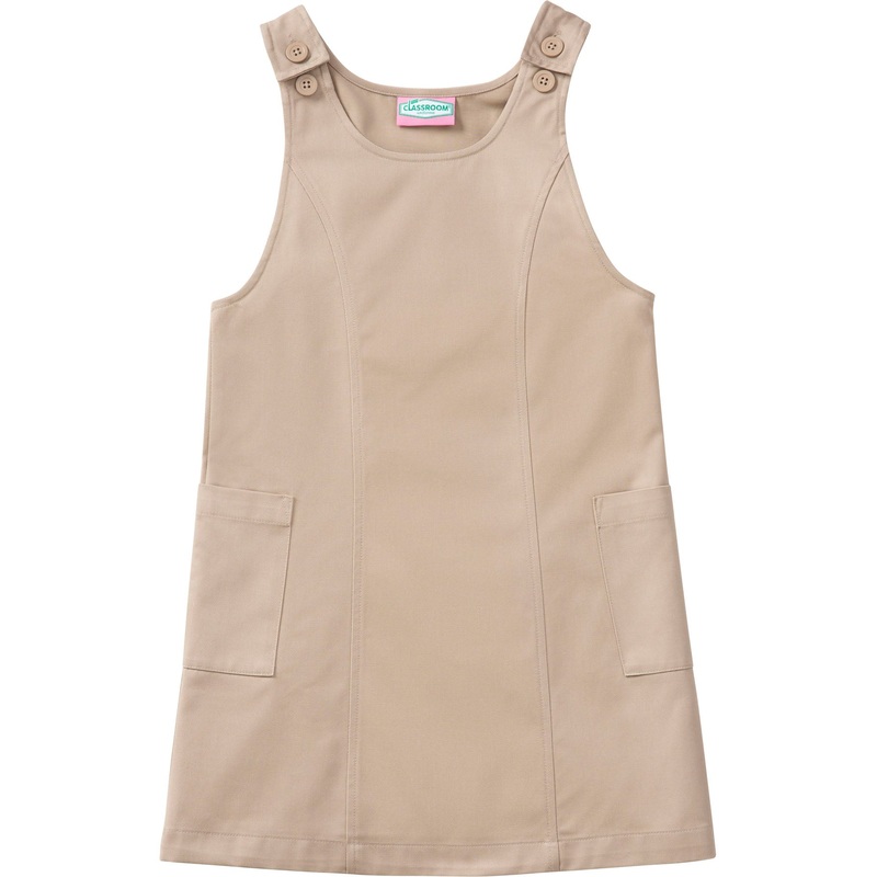 Princess Seam Jumper|049 – Khaki|Toddler – TD2 Toddler 2 – Youth 3XS|Toddler – TD3 Toddler 3 Youth 2XS|Toddler – TD4 Toddler 4|Little Kids – G4 Girls  Size 4|Little Kids – G5 Girls  Size 5|Little Kids – G6 Girls  Size 6|Big Kids – G6X Girls  Size 6X|VYB