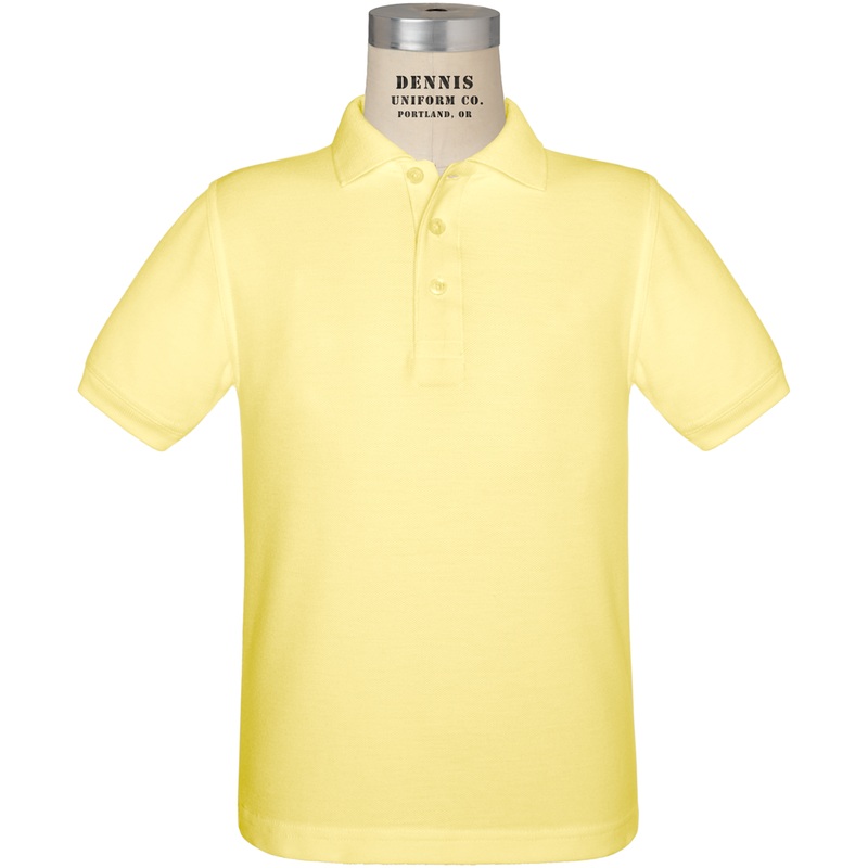 Short Sleeve Piqu Polo|121 – Yellow|Toddler – TD2 Toddler 2 – Youth 3XS|Toddler – TD3 Toddler 3 Youth 2XS|Toddler – TD4 Toddler 4|Adult Unisex – AS Adult|Adult Unisex – AM Adult|Adult Unisex – AL Adult|Adult Unisex – AXL Adult|Adult Unisex – A2XL Adult|