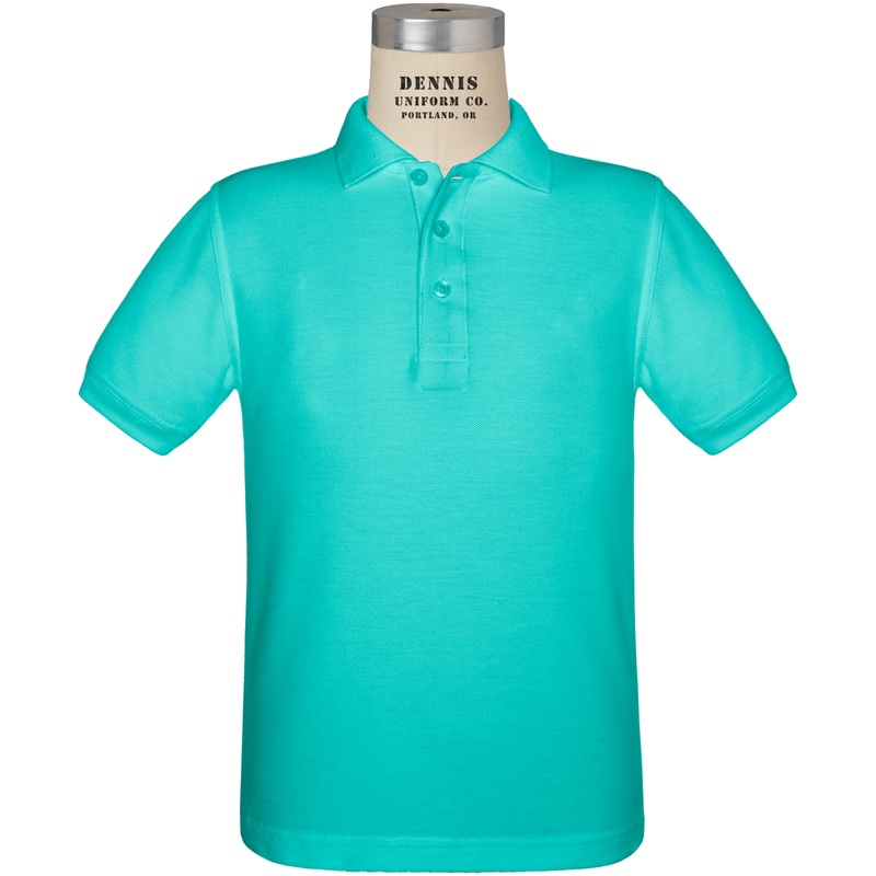 Short Sleeve Pique Polo|115 – Teal|Toddler – TD2 Toddler 2 – Youth 3XS|Toddler – TD3 Toddler 3 Youth 2XS|Toddler – TD4 Toddler 4|Youth – YXS Youth Size 5-6|Youth – YS Youth Size 7-8|Youth – YM Youth Size 10|Youth – YL Youth Size 12|Youth – YXL Youth Size