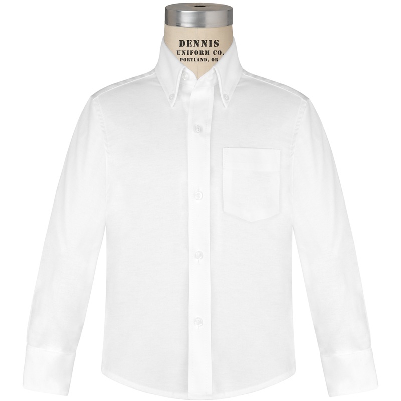 Tall Long Sleeve Oxford Shirt|119 – White|Adult Unisex – AM Adult|Adult Unisex – AL Adult|Adult Unisex – AXL Adult|Adult Unisex – A2XL Adult|Adult Unisex – A3XL Adult|QZ8