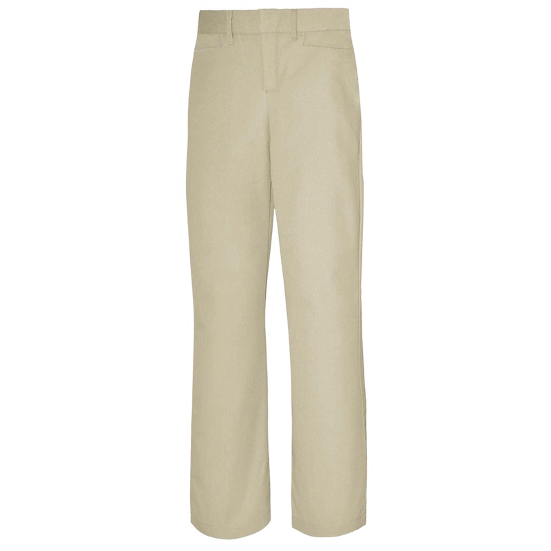Cotton Rich Mid Rise Stretch Twill Pants