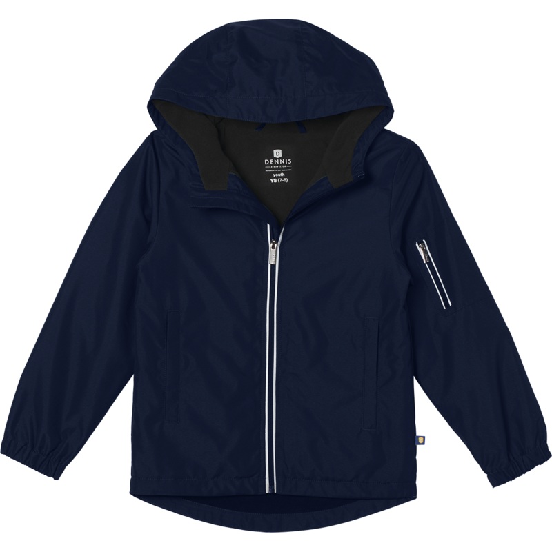 Lined Rain Jacket|067 – Navy|Little Kids – YXS Youth Size 5-6|Big Kids – YS Youth Size 7-8|Big Kids – YM Youth Size 10|Big Kids – YL Youth Size 12|Big Kids – YXL Youth Size 14-16|Adult Unisex – AS Adult|Adult Unisex – AM Adult|Adult Unisex – AL Adult|Adul