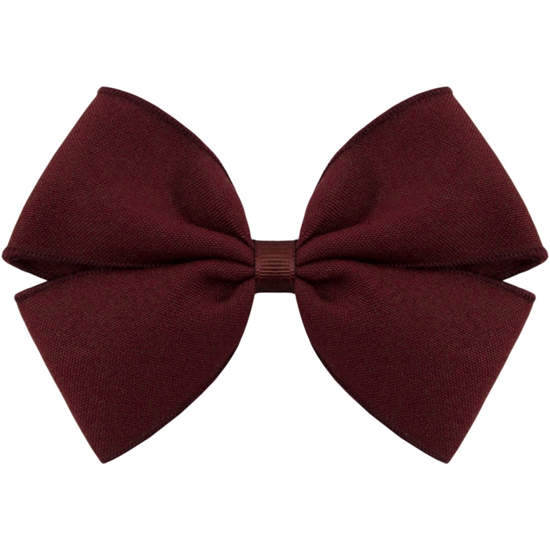 Clip Hair Bow|059 – Maroon