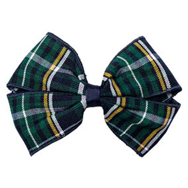 Clip Hair Bow|225 – Christopher Plaid