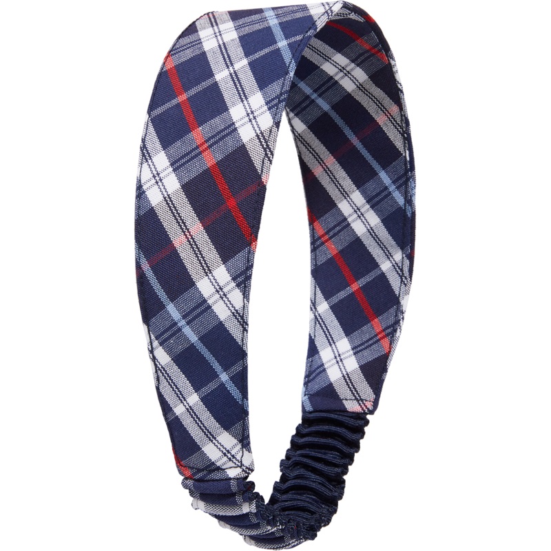 Elastic Back Headband|044 – Wallingford-20 Plaid