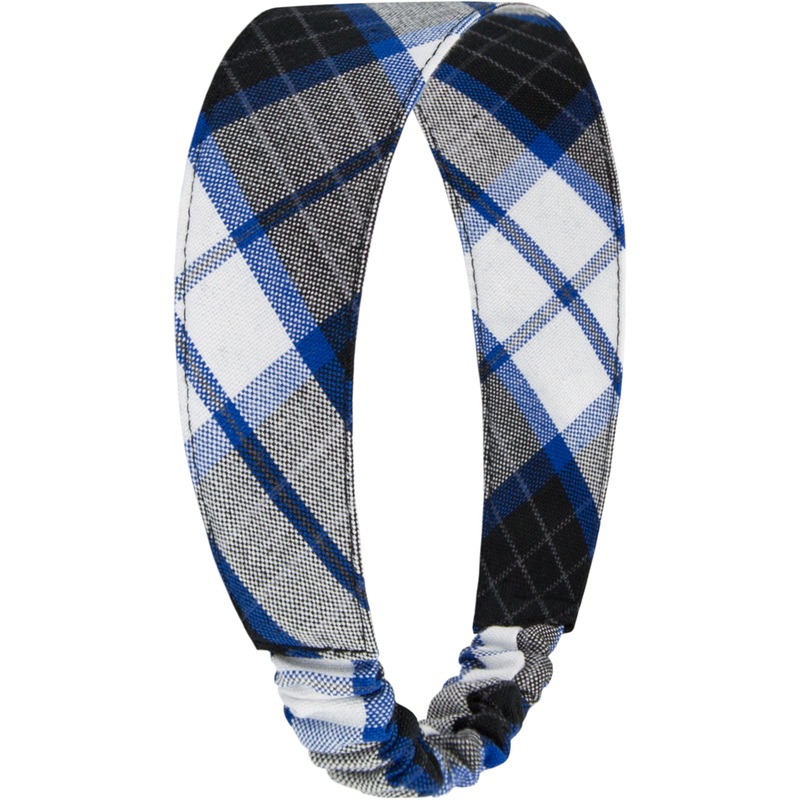 Elastic Back Headband|155 – Adams Plaid