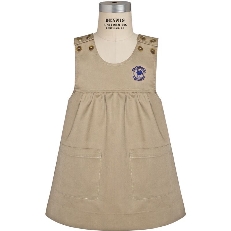 Gathered Skirt Jumper|068 – Khaki|Toddler – G2 Girls  Size 2|Youth – G3 Girls  Size 3|Youth – G4 Girls  Size 4|Youth – G5 Girls  Size 5|Youth – G6 Girls  Size 6|Youth – G7 Girls  Size 7|Youth – G8 Girls  Size 8|SPR