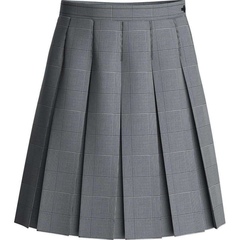Stitched-Down Box Pleat Skirt|510 – Navy-White Shadow Plaid|Toddler – G2 Girls  Size 2|Youth – G3 Girls  Size 3|Youth – G4 Girls  Size 4|Youth – G5 Girls  Size 5|Youth – G6 Girls  Size 6|Youth – G7 Girls  Size 7|Youth – G8 Girls  Size 8|Youth – G10 Girls