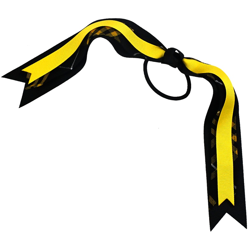 Streamer Hair Bow|383 – Knight Plaid