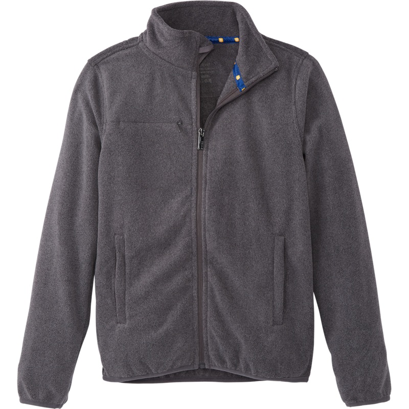 Zip-Front Microfleece Jacket|045 – Heather Grey|Toddler – Y2XS Toddler 3-4 – Youth 2XS|Little Kids – YXS Youth Size 5-6|Big Kids – YS Youth Size 7-8|Big Kids – YM Youth Size 10|Big Kids – YL Youth Size 12|Big Kids – YXL Youth Size 14-16|Adult Unisex – AS