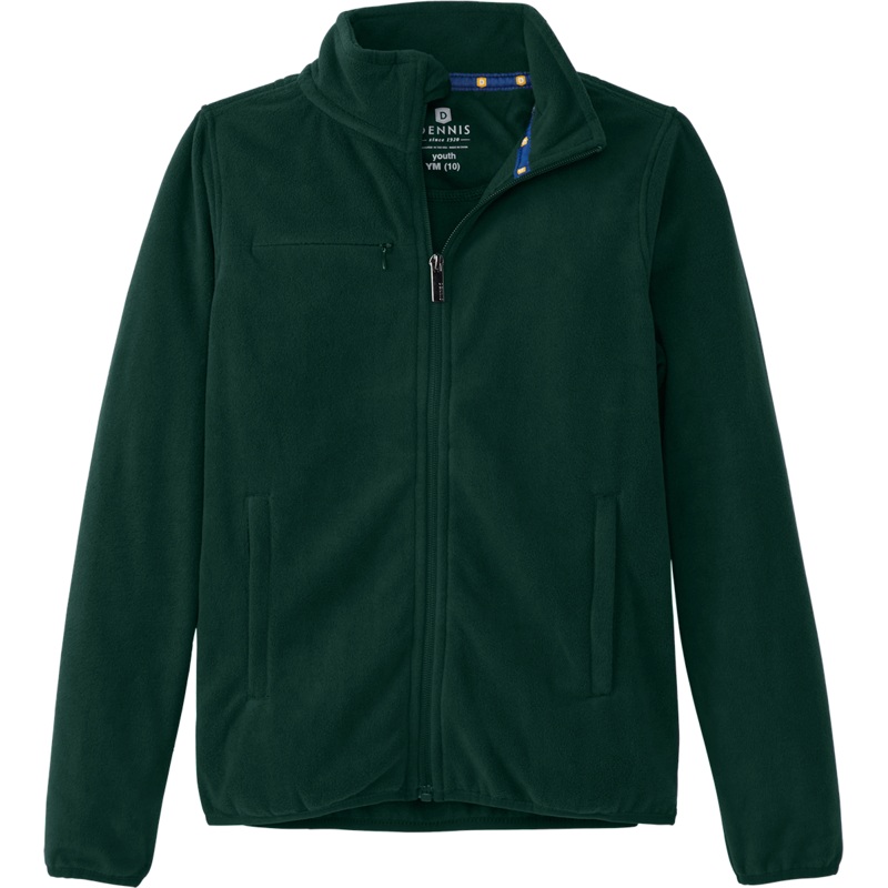 Zip-Front Microfleece Jacket|229 – Juniper|Youth – YM Youth Size 10|Youth – YL Youth Size 12|Youth – YXL Youth Size 14-16|Adult Unisex – AS Adult|Adult Unisex – AM Adult|Adult Unisex – AL Adult|Adult Unisex – AXL Adult|Adult Unisex – A2XL Adult|Adult Unis