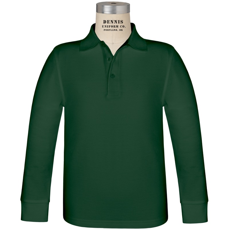 Long Sleeve Piqu Polo|136 – Green|Toddler – TD3 Toddler 3 Youth 2XS|Little Kids – YXS Youth Size 5-6|Big Kids – YS Youth Size 7-8|Big Kids – YM Youth Size 10|Big Kids – YL Youth Size 12|Big Kids – YXL Youth Size 14-16|Adult Unisex – AS Adult|Adult Unise
