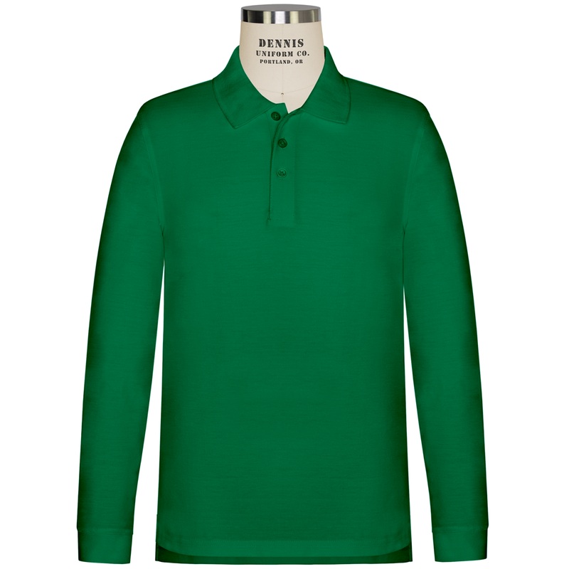 Long Sleeve Piqu Polo|755 – Spring Green|Youth – YM Youth Size 10|Youth – YL Youth Size 12|Youth – YXL Youth Size 14-16|Adult Unisex – AS Adult|Adult Unisex – AM Adult|Adult Unisex – AL Adult|Adult Unisex – AXL Adult|Adult Unisex – A2XL Adult|Adult Unis