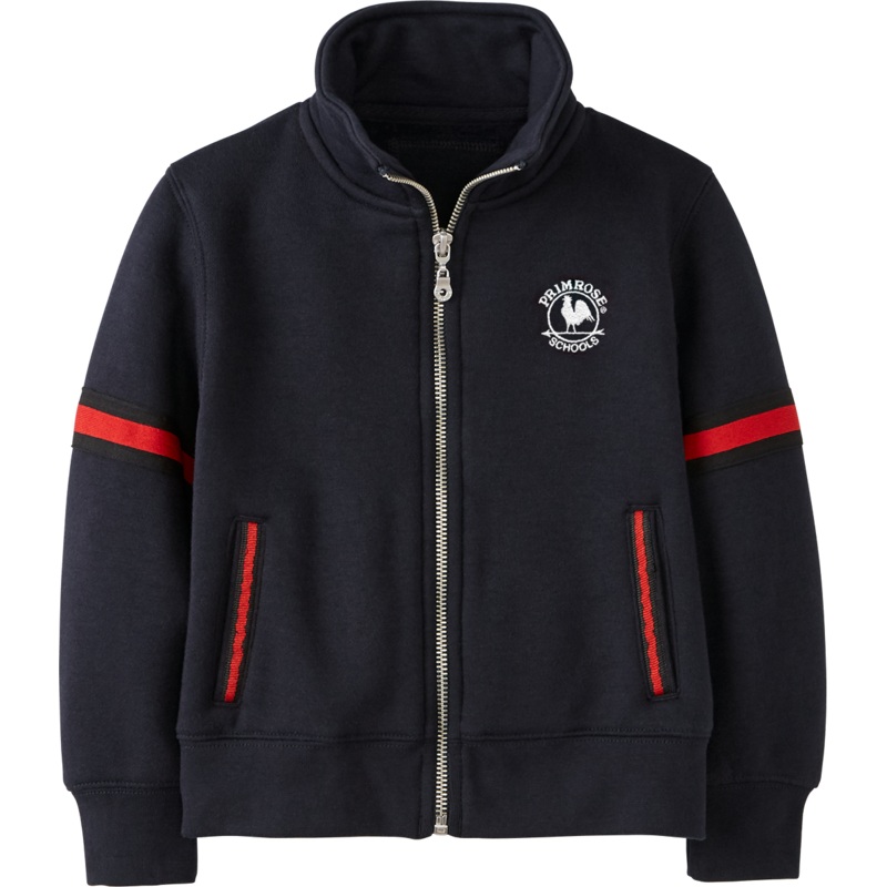 Zip Front Track Jacket|171 – Navy with Red Pinstripe|Toddler – TD2 Toddler 2 – Youth 3XS|Toddler – TD3 Toddler 3 Youth 2XS|Toddler – TD4 Toddler 4|Youth – YXS Youth Size 5-6|Youth – YS Youth Size 7-8|Youth – YM Youth Size 10|Youth – YL Youth Size 12|Youth